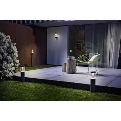 Ledvance - Светодиодный уличный настенный светильник LANTERN 1xLED/12W/230V IP44